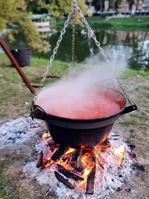 Priprema slavonskog fiš paprikaša na tradicionalan način - Turistički vodič Vinkovci